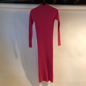 ZARA midi sweater dress